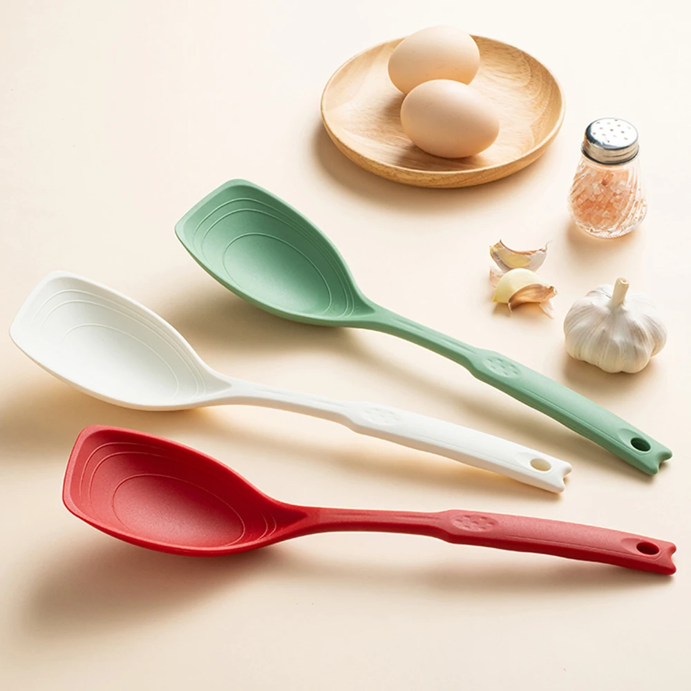 Okonomiyaki Spatula - Silicone Spoon Multi-use Hold Comfortable Non-slip