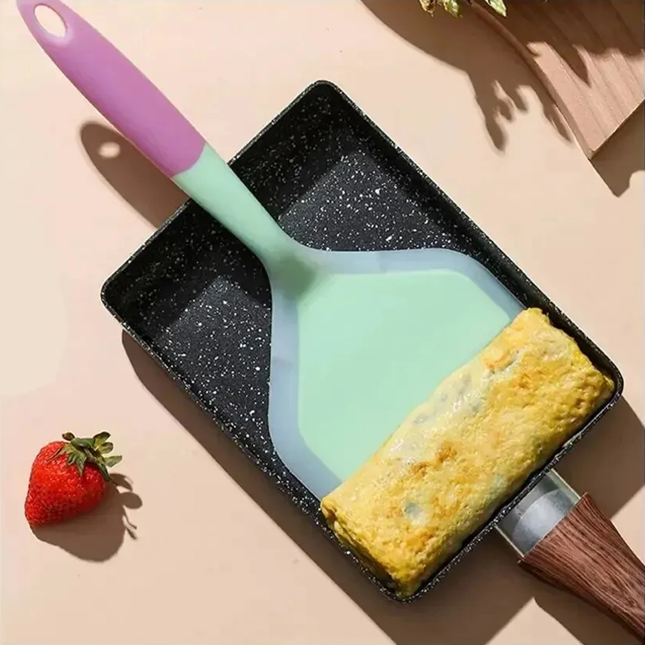 Okonomiyaki Spatula - Random Color Pancake Spatula Silicone High
