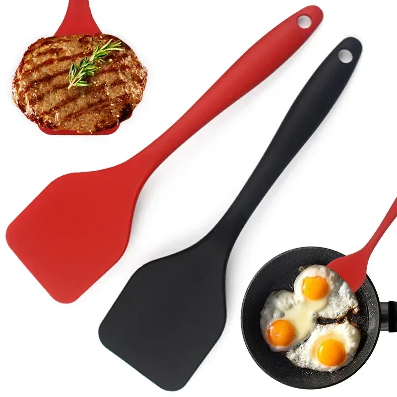 Okonomiyaki Spatula - Small 20.5cm Silicone Cooking Leakage Spatula