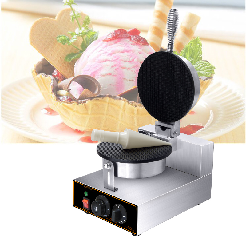 Commercial Double Round Waffle - Waffle Cone Maker review and price