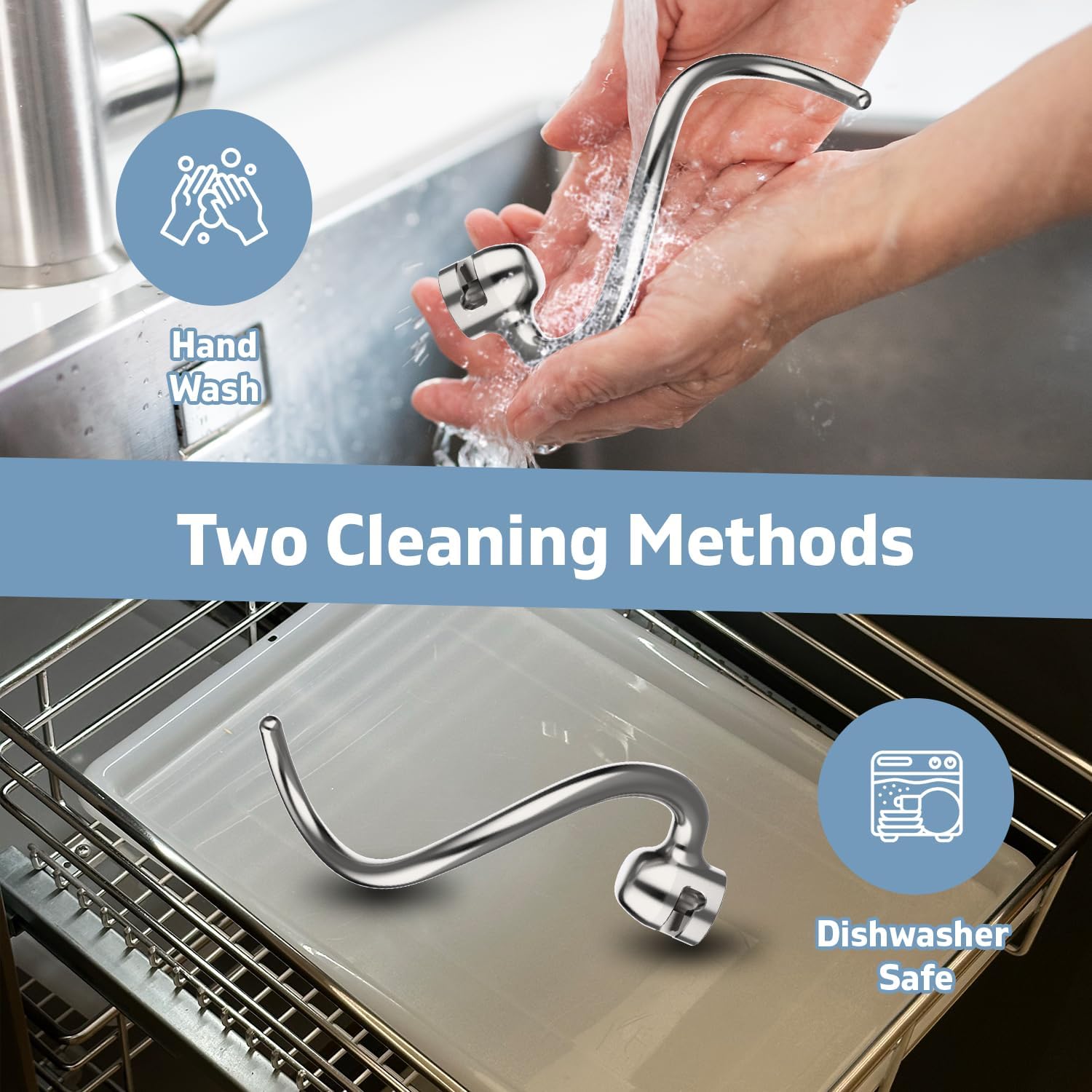 Stainless Steel Dough Hook for - Kitchenaid Mixer Pro 600 review and price