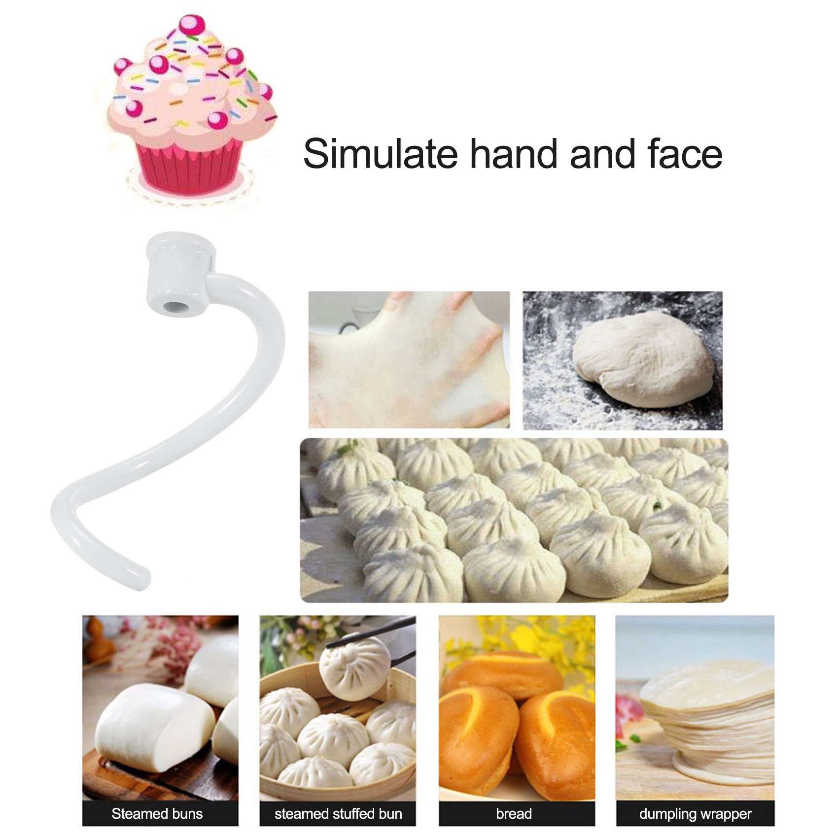 StirrerSpiral Dough Hook Repla - Kitchenaid Mixer Pro 600 review and price